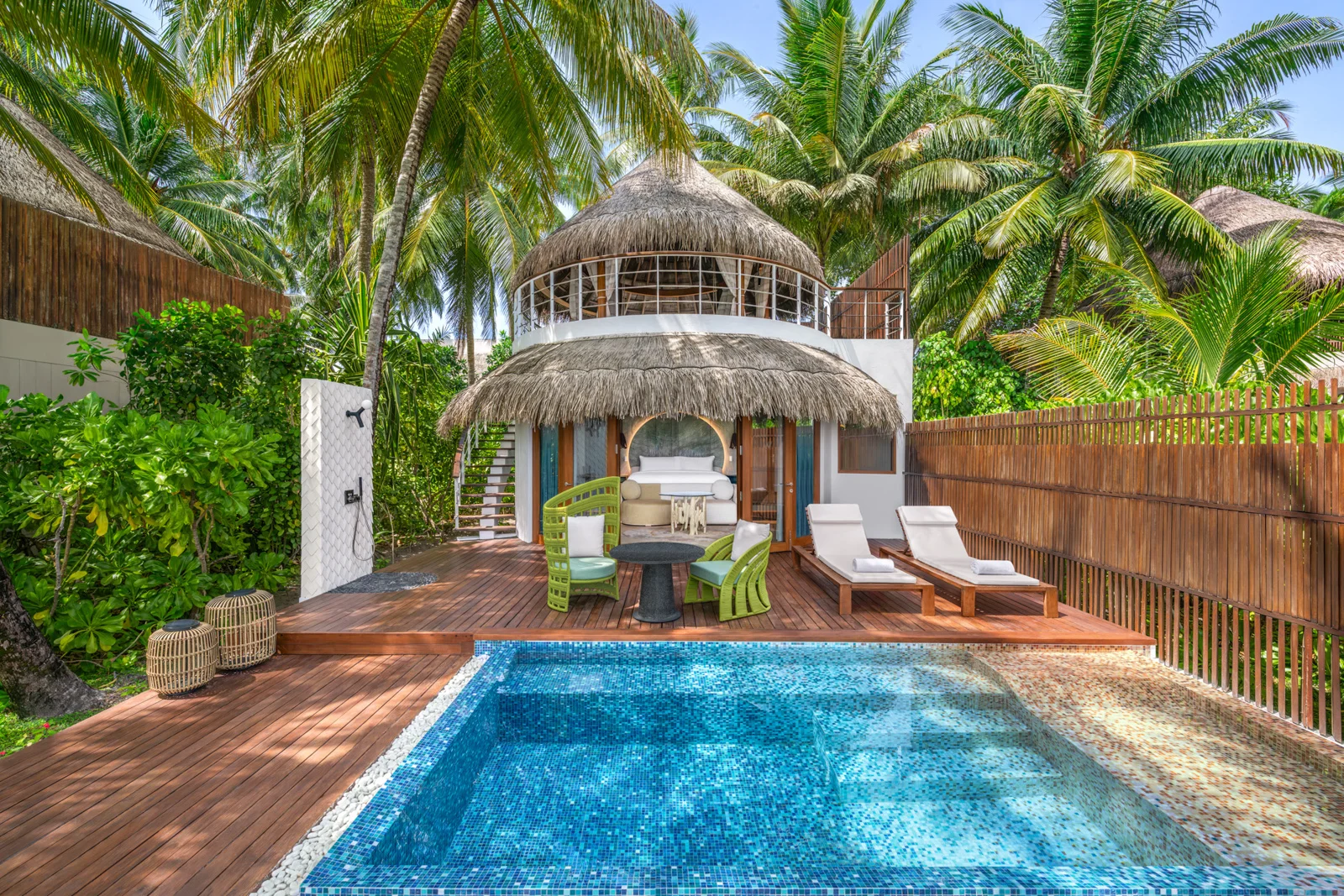 W Maldives Escape Beach One Bedroom Villa mit Pool nach Renovierung