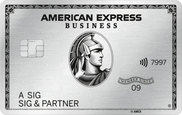 American Express Business Platinum Card Genderneutral von Amex