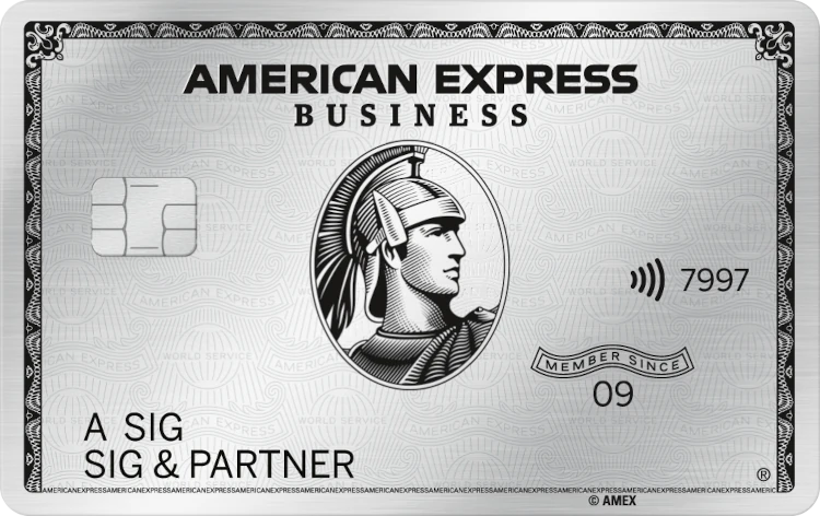 American Express Business Platinum Card Genderneutral von Amex