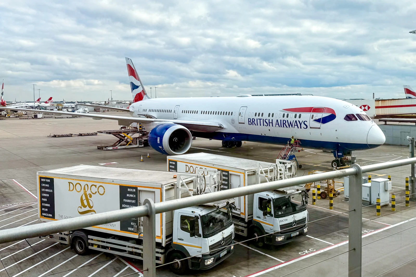 Review der First class von british Airways an Bord der Boeing 787-9 Dreamliner
