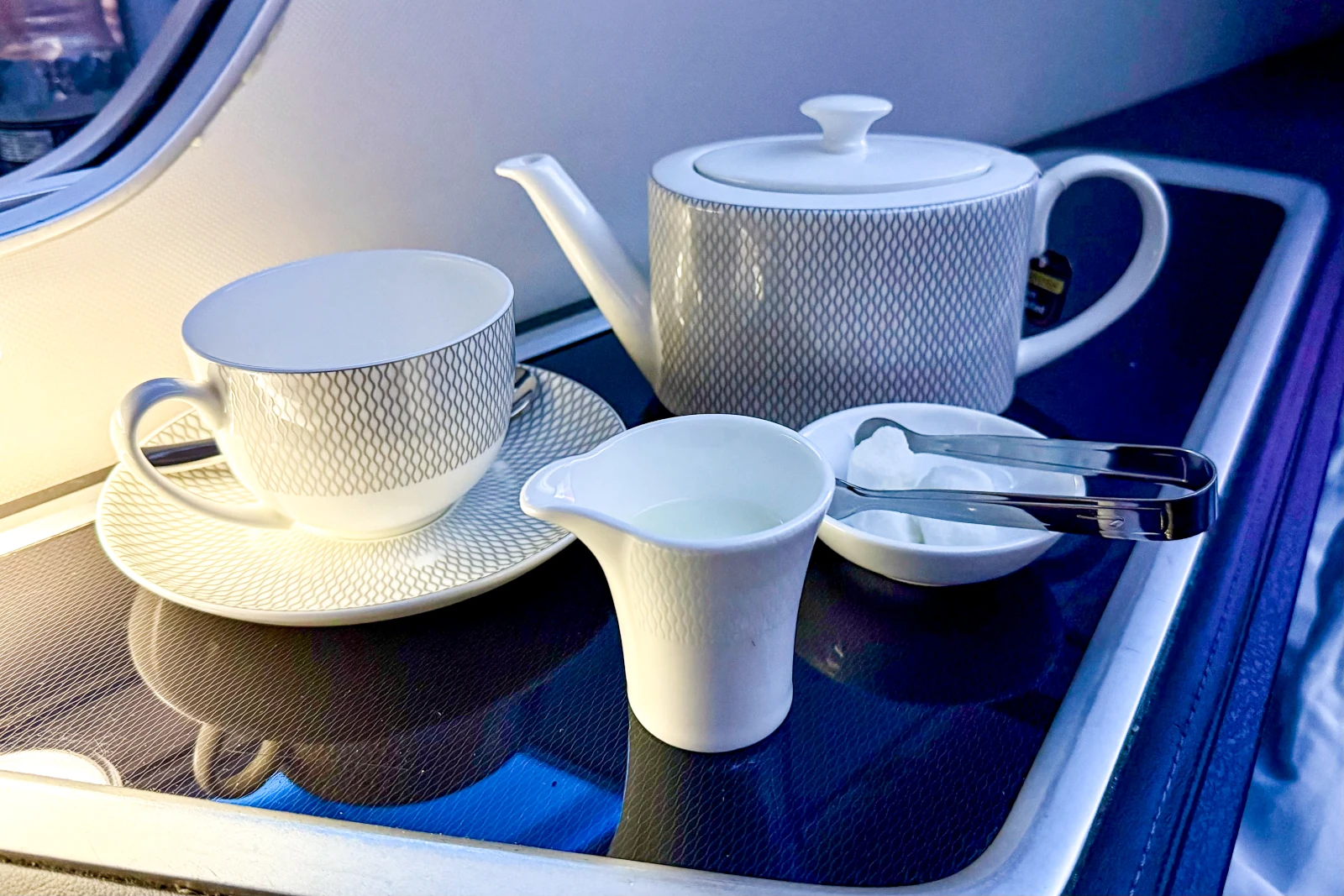 British Airways First Class Tea Service