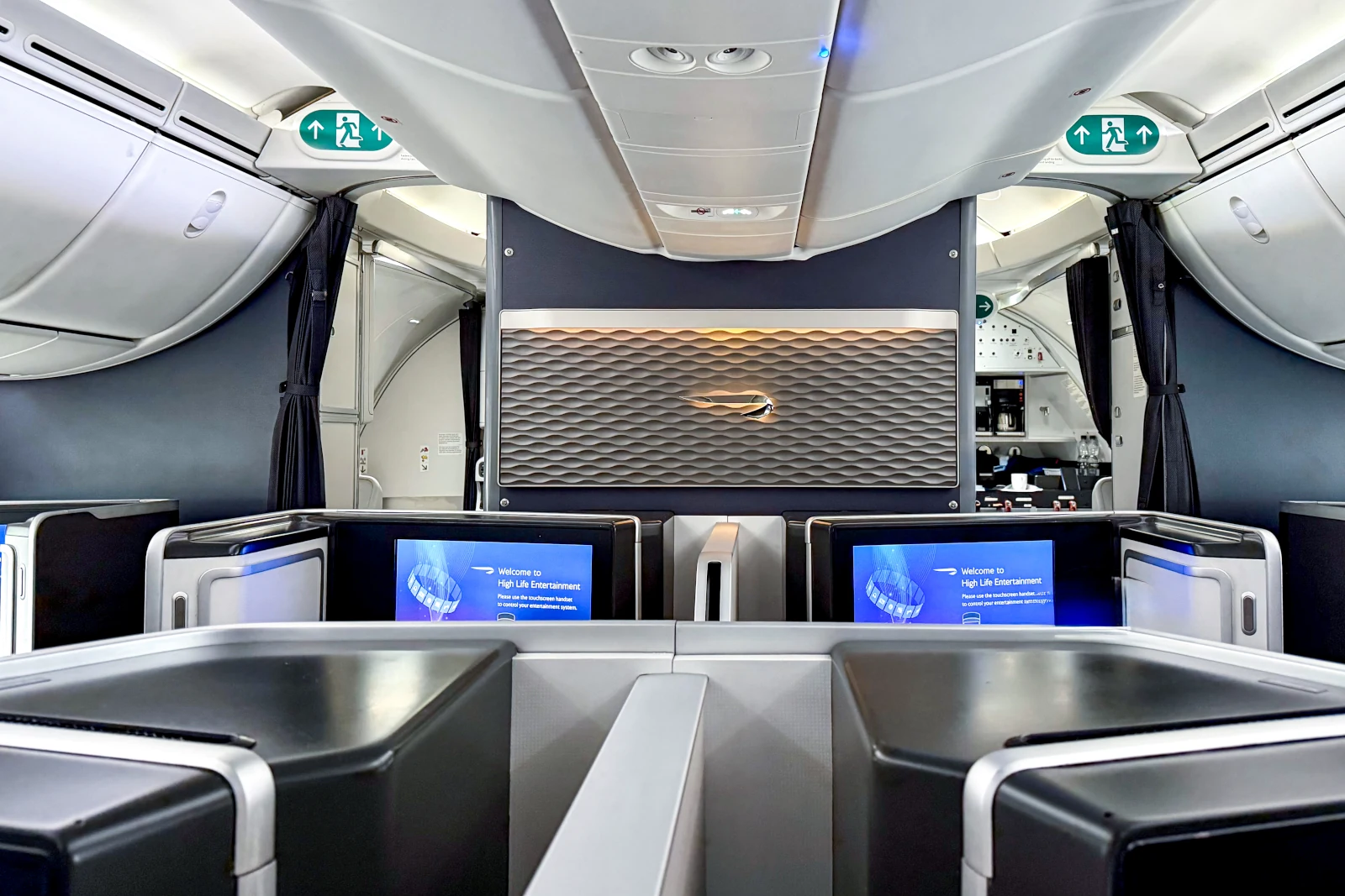 British Airways First Class Kabine Boeing 787-9