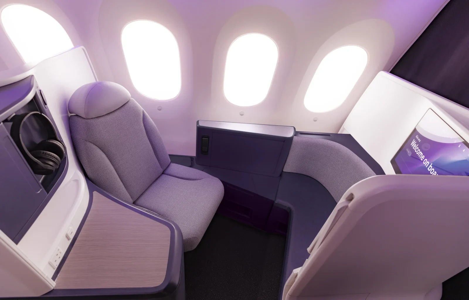 Business Premier Luxe Seat von Air New Zealand an Bord der Boeing 787