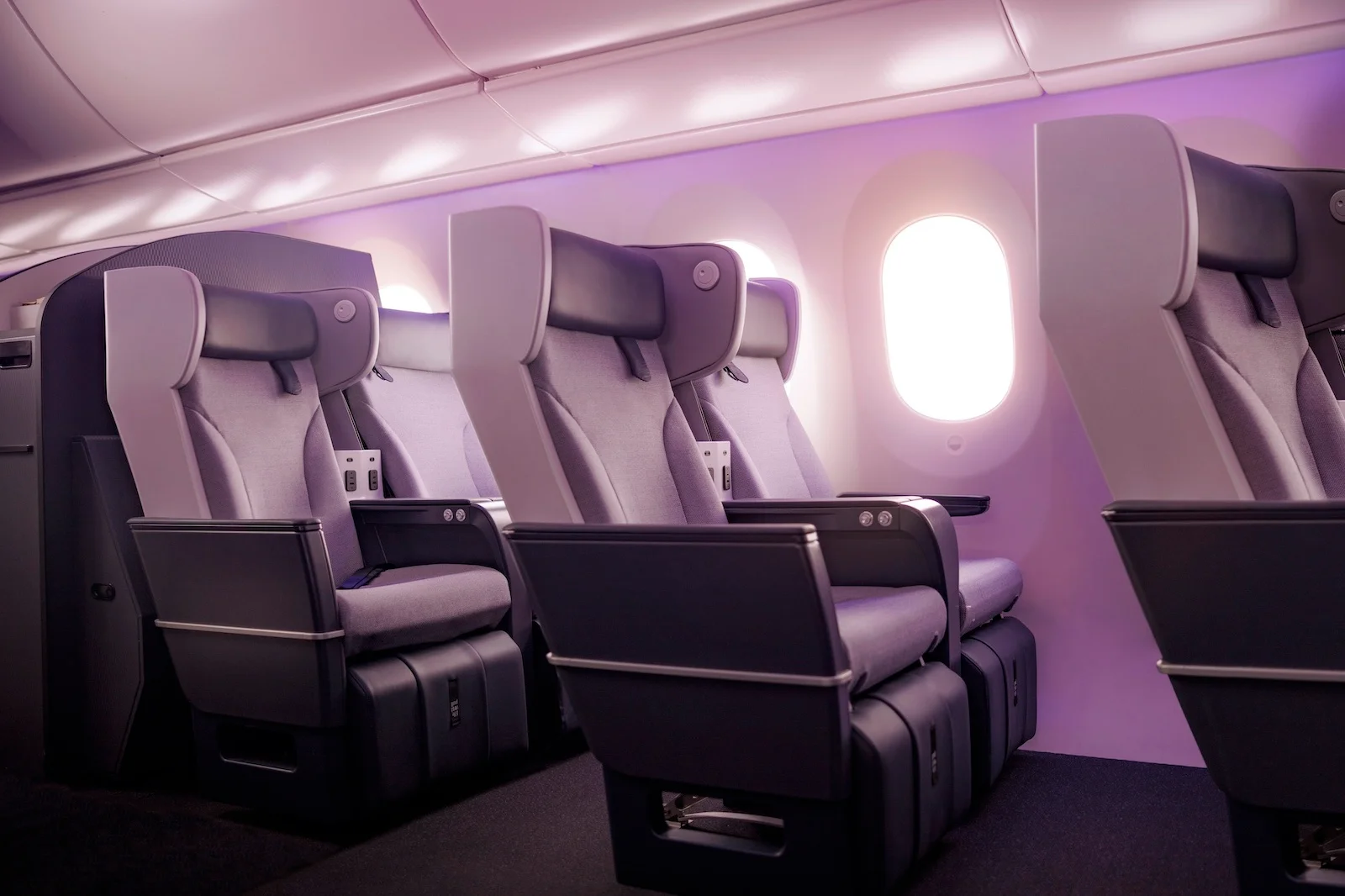 Air New Zealand neue Premium Economy Boeing 787 Kabine