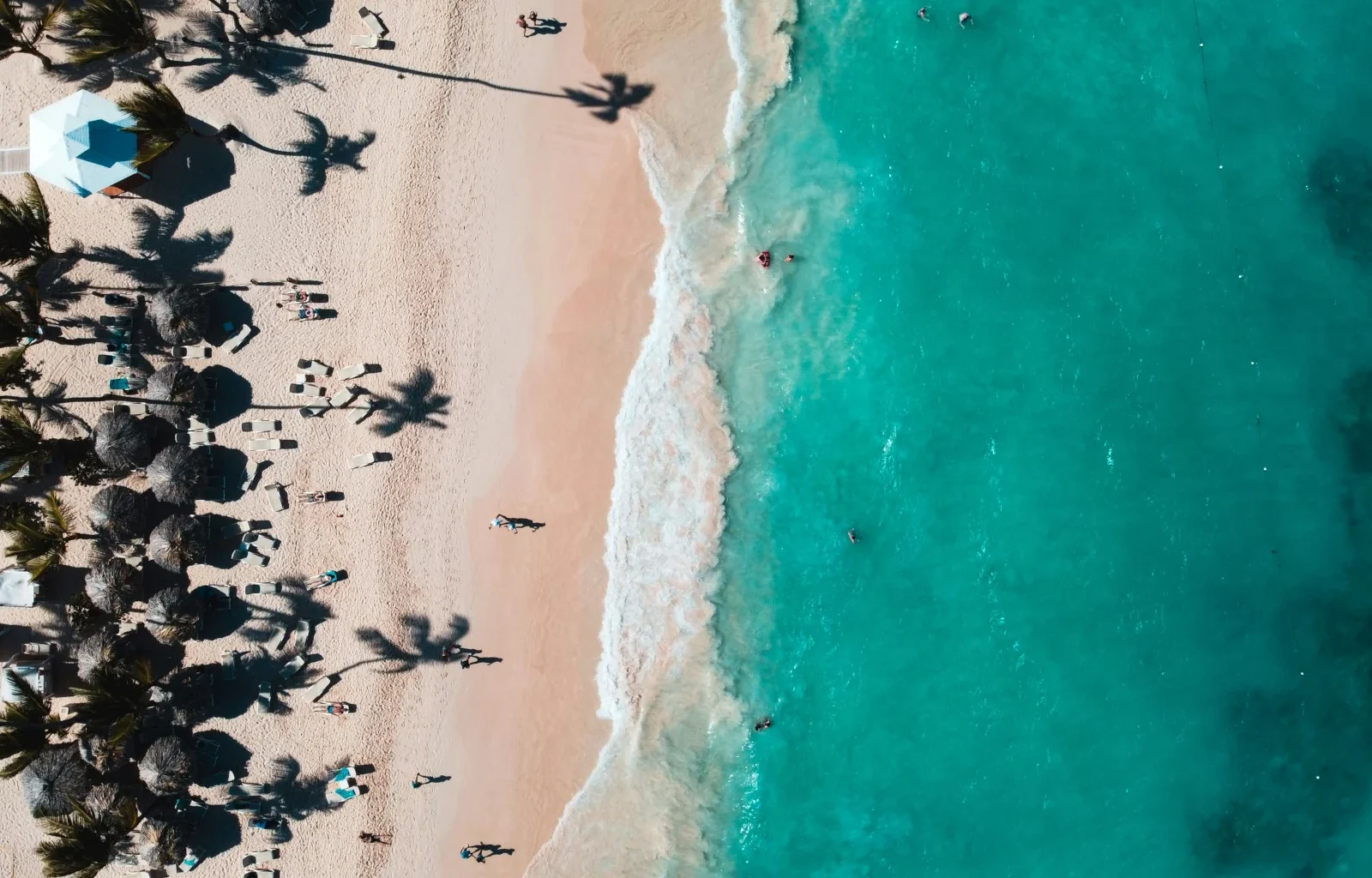 Strand von Punta Cana ein Ziel der Miles & More Meilenschnäppchen im Februar