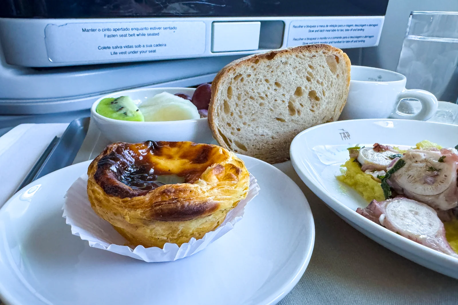 Business Class Menü TAP – Pre-Landing Snack