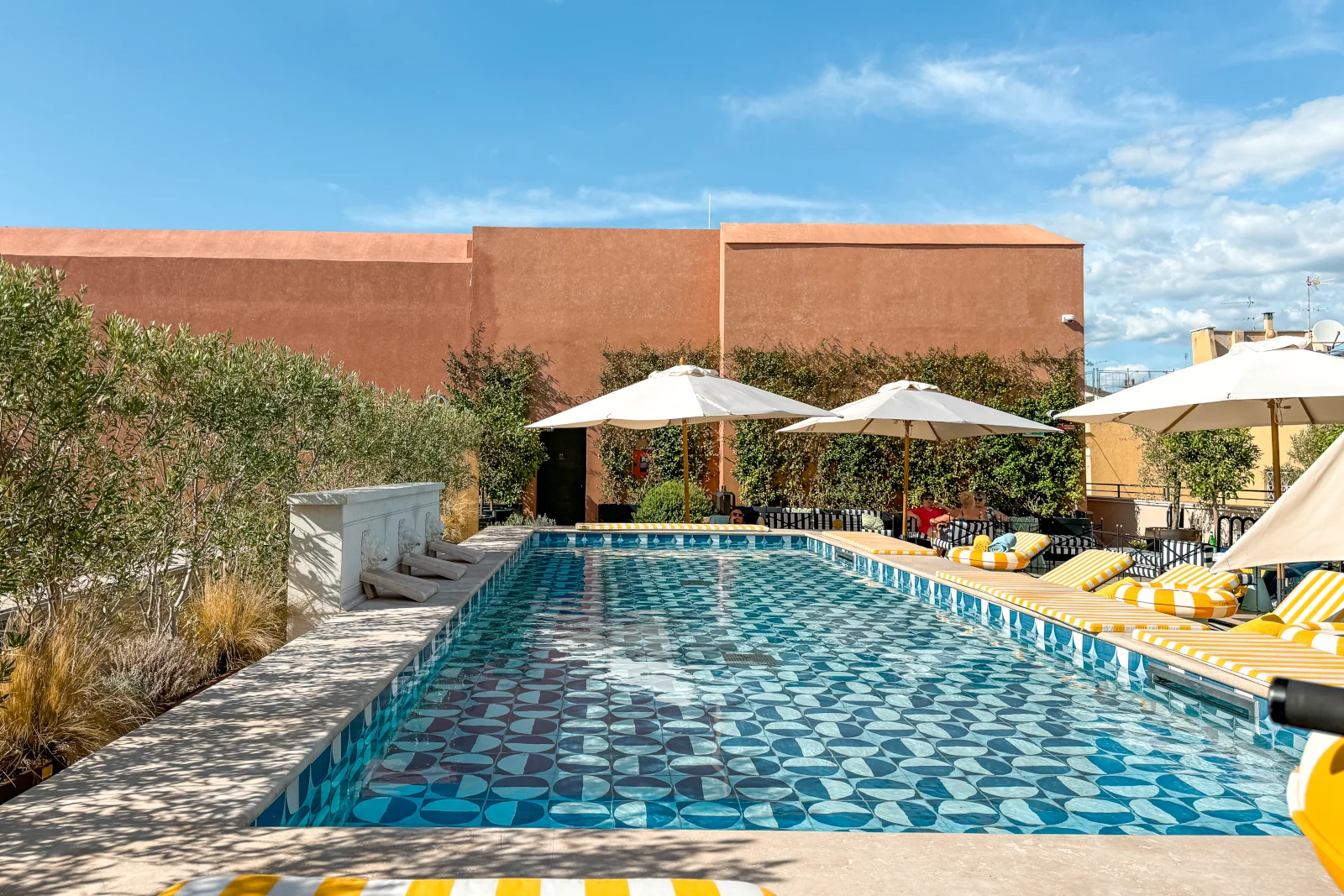 Wet Deck Rooftop Swimmingpool W Rome