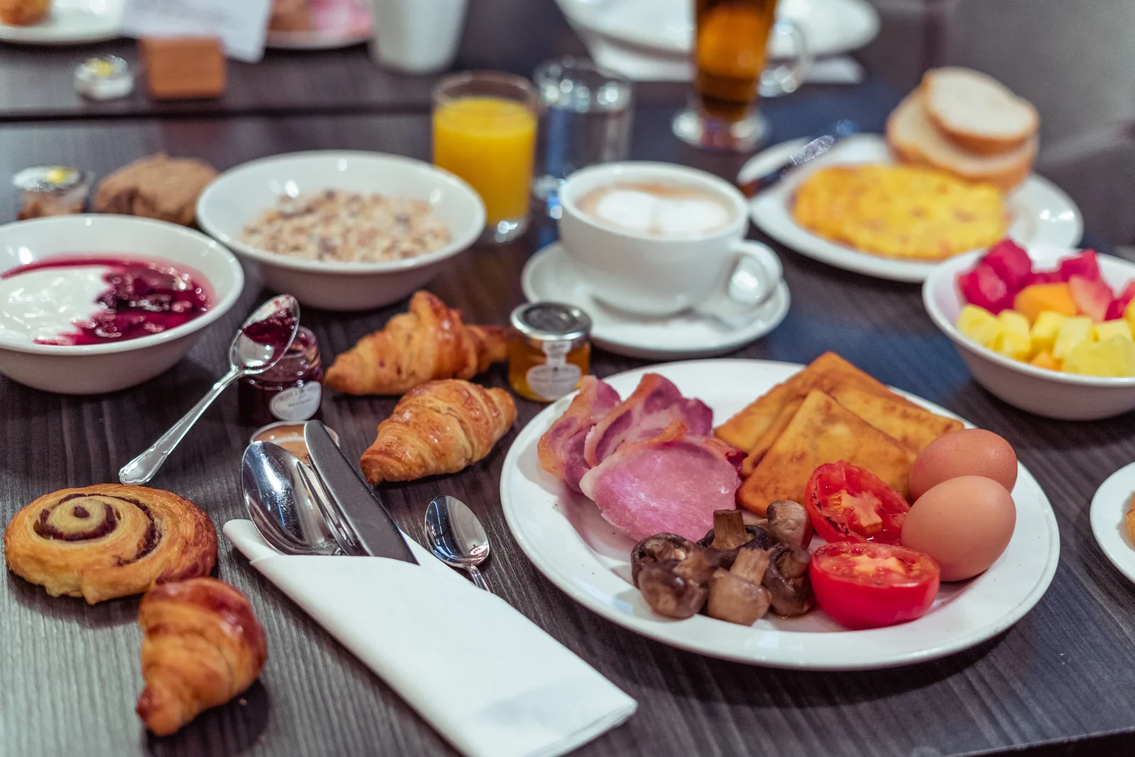 Frühstück für Hilton Honors Gold Mitglieder und höher in einem Double Tree by Hilton