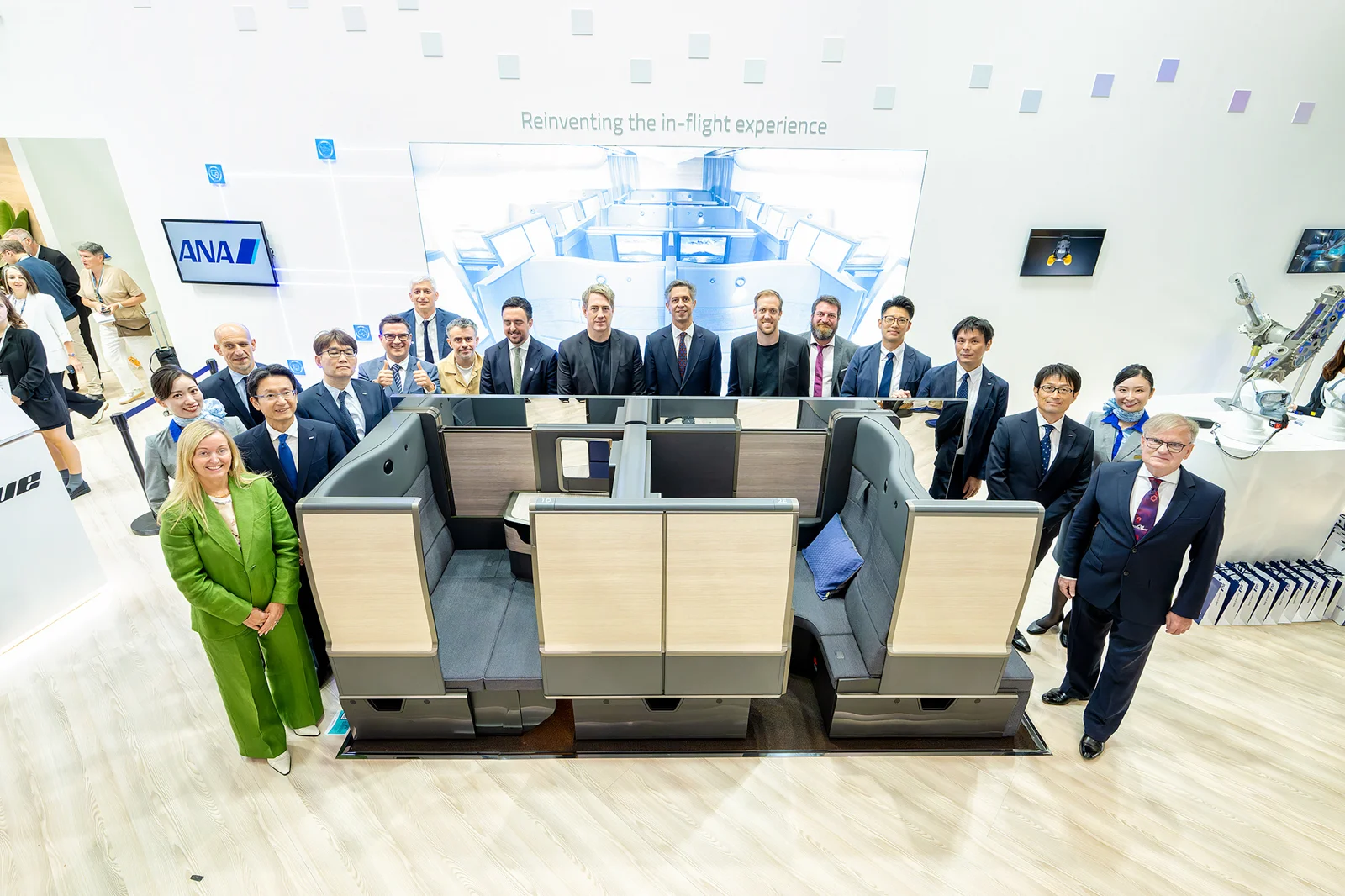 ANA Business Class The Room Future Experience auf der Paris Air Show