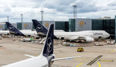 Lufthansa Flugzeuge am Flughafen Frankfurt schwieriger mit Miles & More Meilen und dem neuen dynamischen Preissystem zu buchen