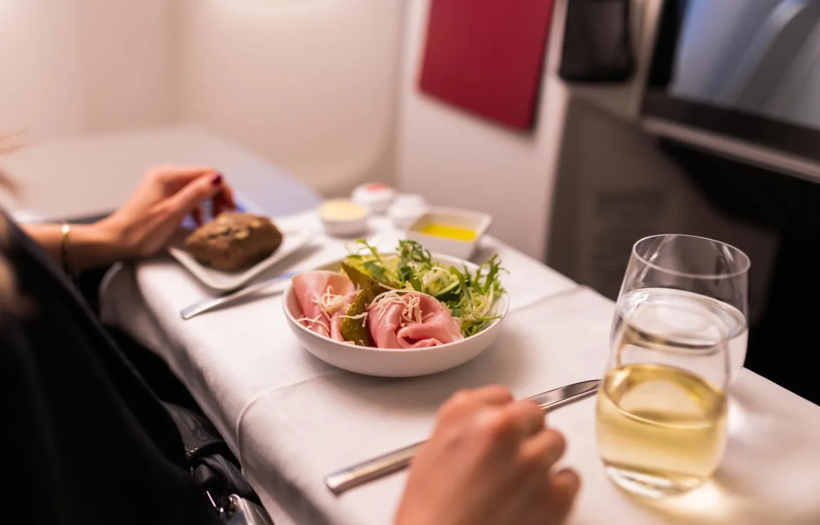 Austrian Airlines verbessert Business Class Frühstück Service
