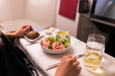 Austrian Airlines verbessert Business Class Frühstück Service