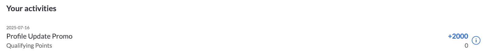 ITA Airways Volare Punktegutschrift