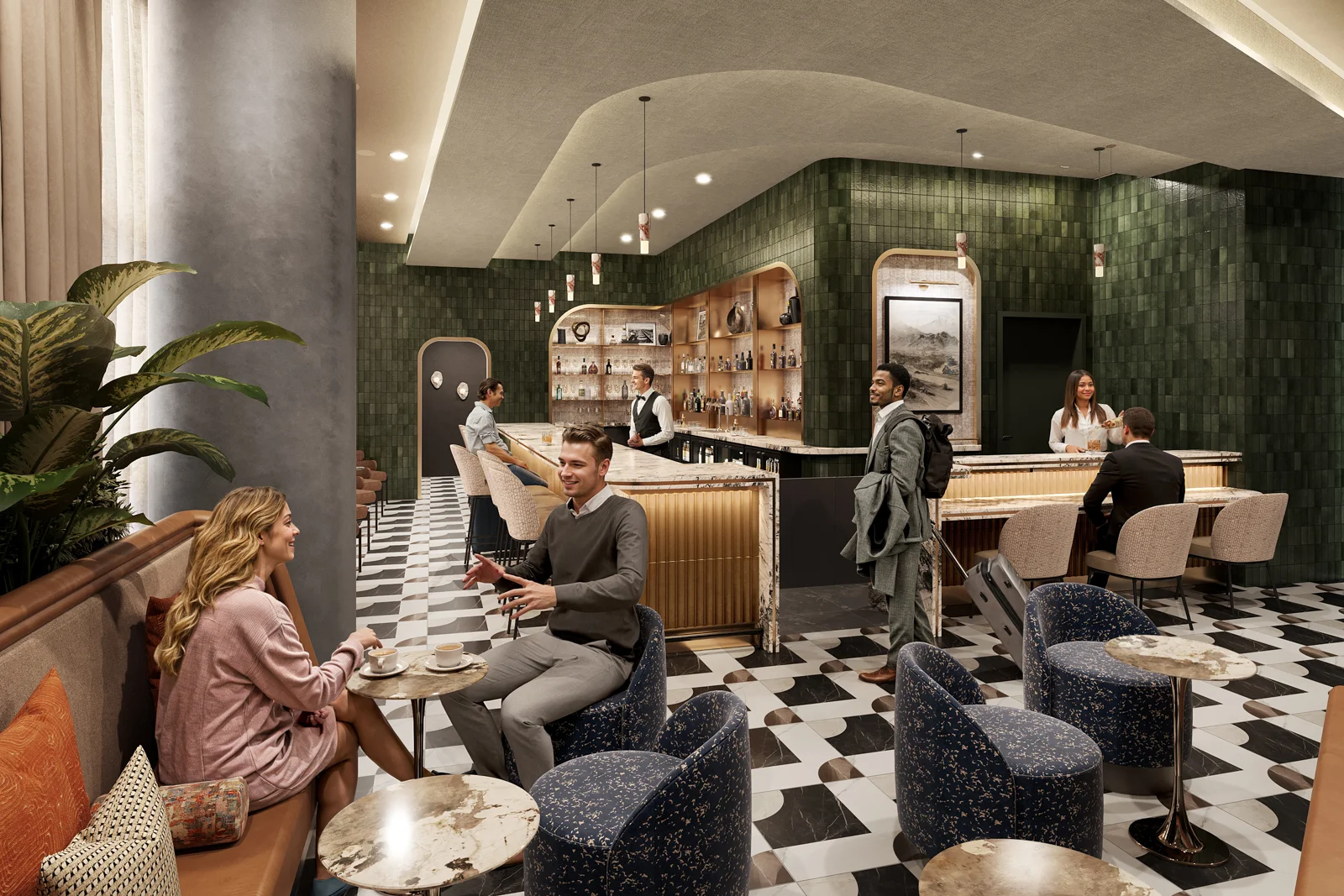 Sidecar by the Centurion Lounge Rendering
