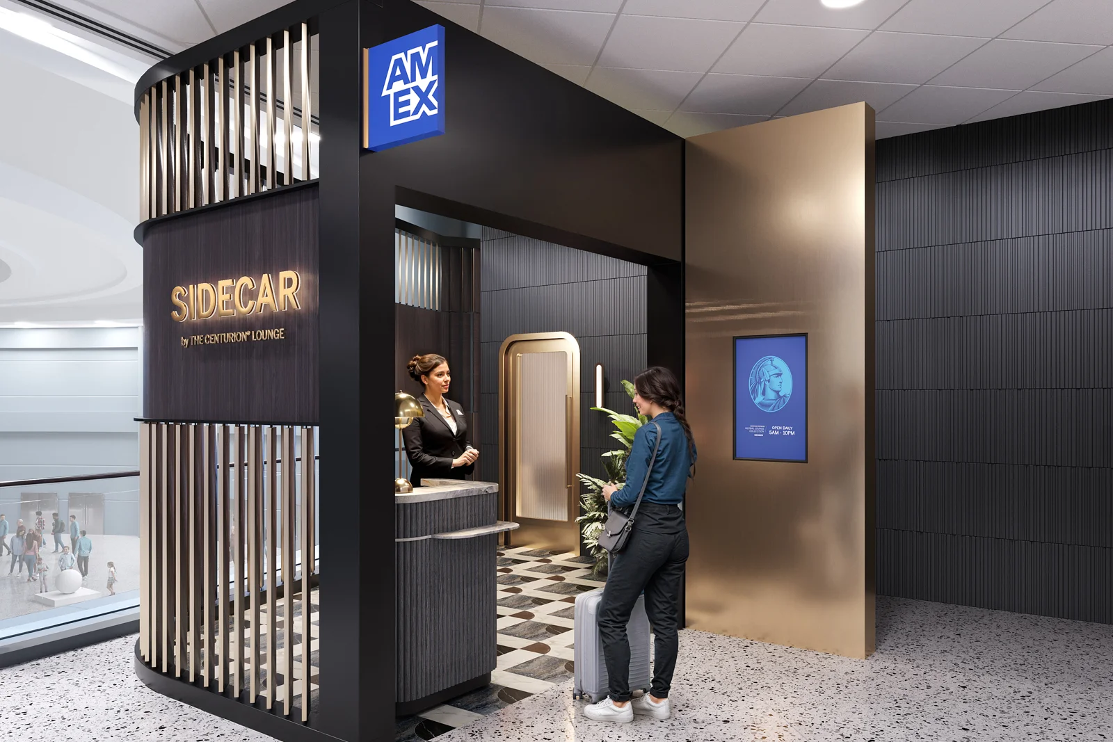 Sidecar by the Centurion Lounge Rendering