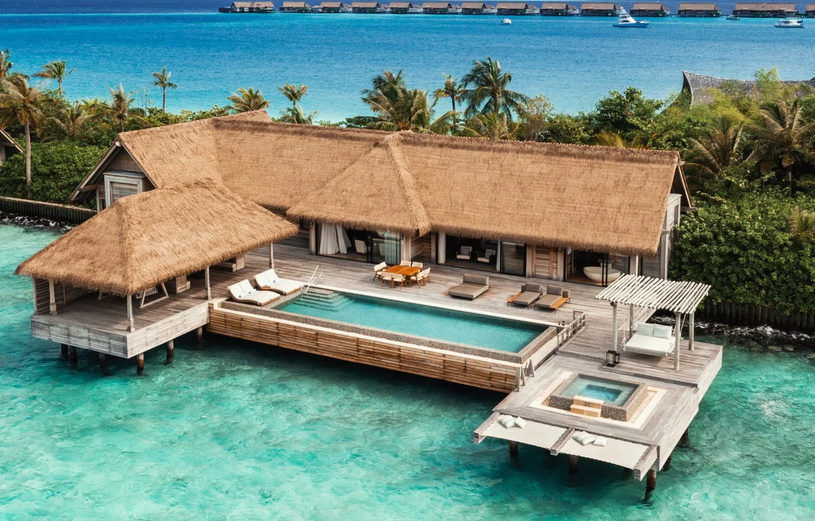 Two bedroom Reef Vila Waldorf Astoria Ithaafushi mit Hilton Punkte kaufen und buchen