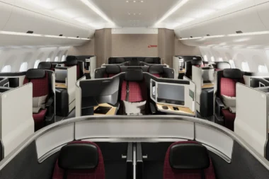 Überblick Swiss Senses Business Class Kabine