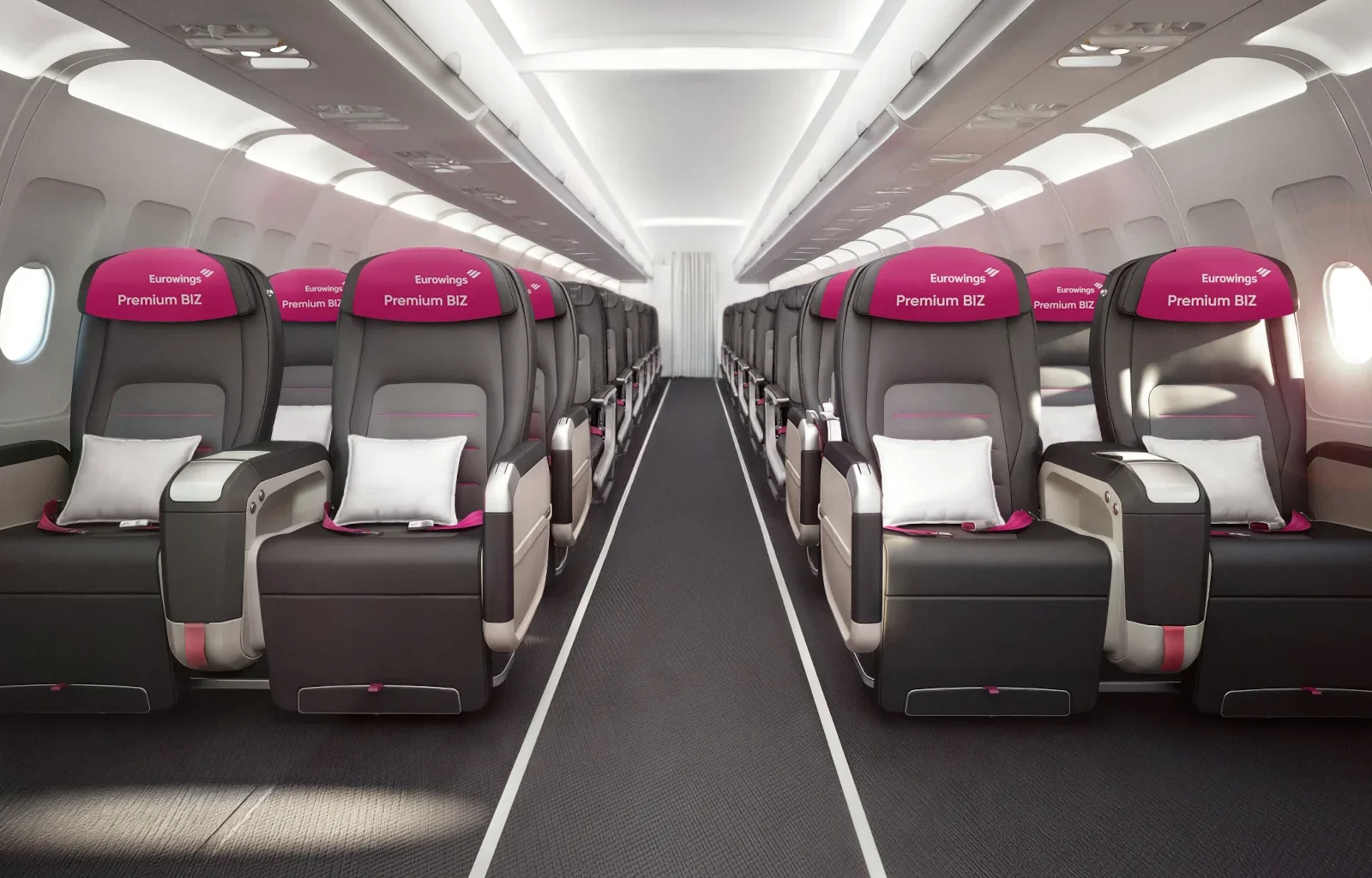 Eurowings BIZ Premium Seats Kabine