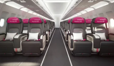 Eurowings BIZ Premium Seats Kabine