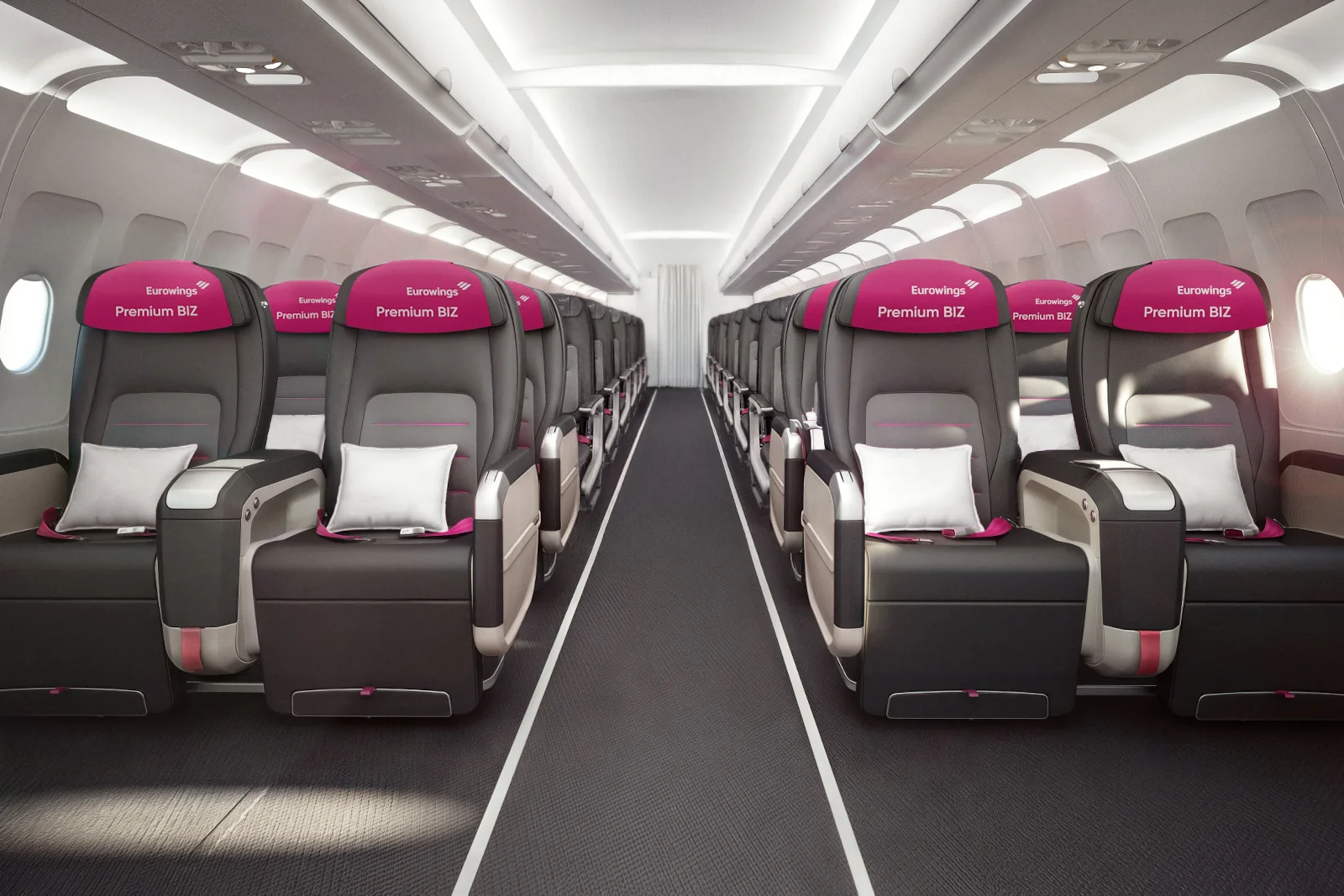 Eurowings BIZ Premium Seats Kabine