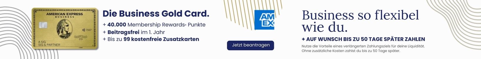 American Express Business Platinum Card - MR Punkte