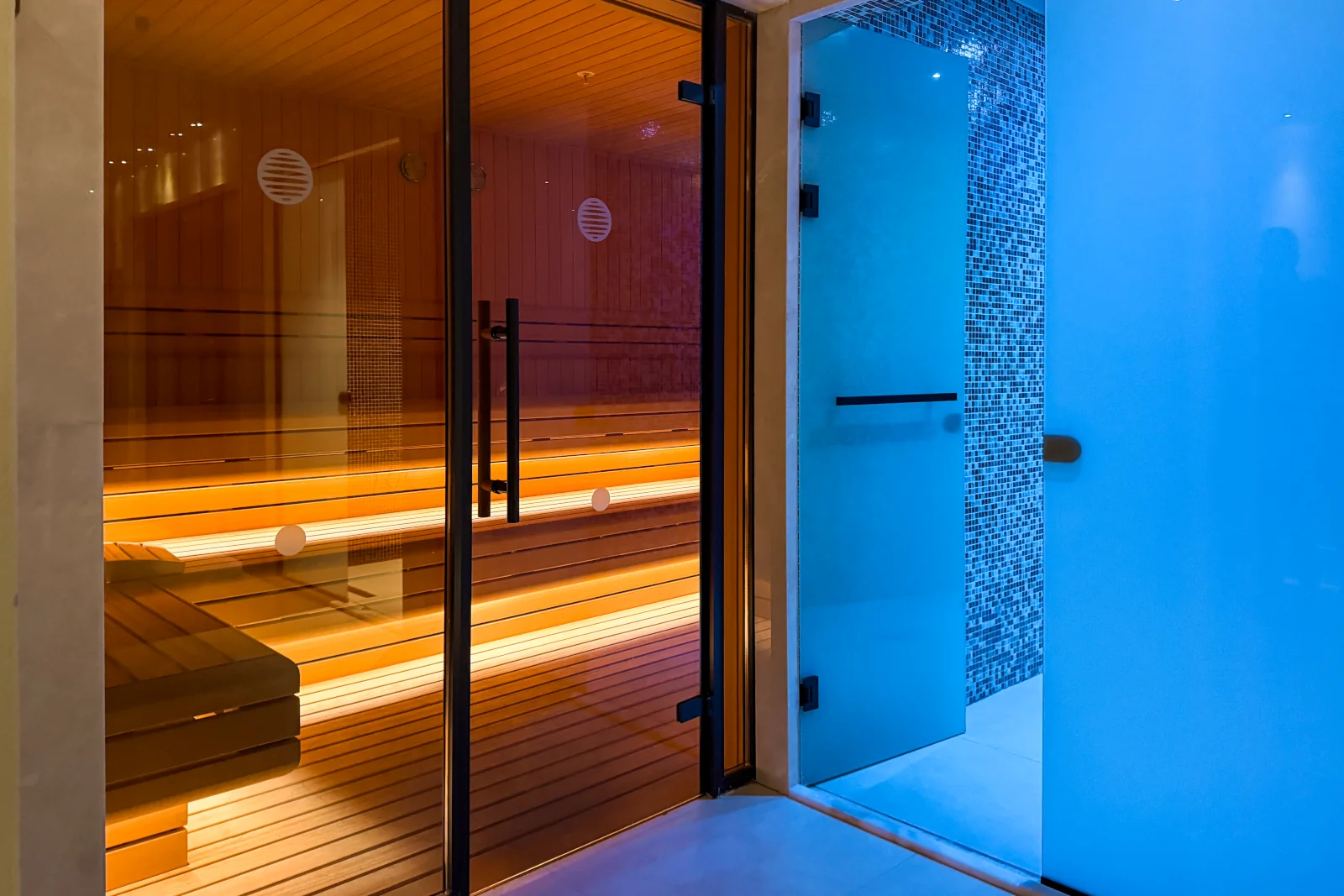 Spa mit Sauna und Hamam