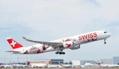 Swiss Airbus A350-900 hebt ab - erstmals ab Oktober auf Kurstrecken innerhalb von Europa