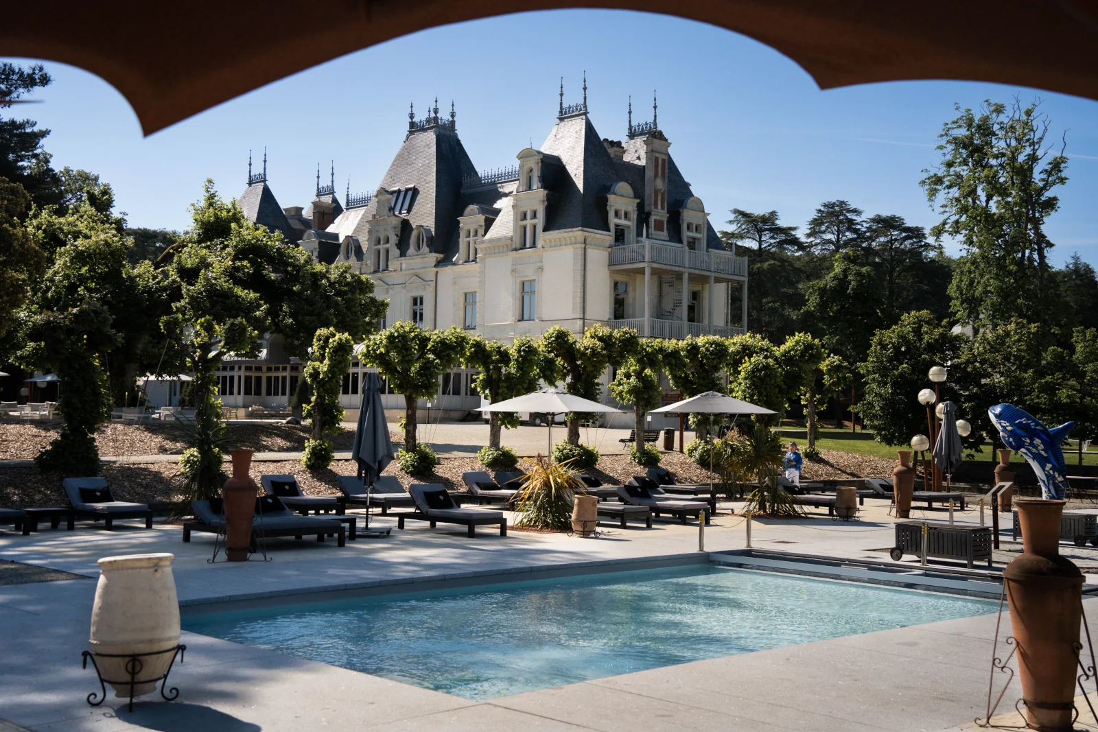 Château de Maubreuil SLH Hilton Honors Pool