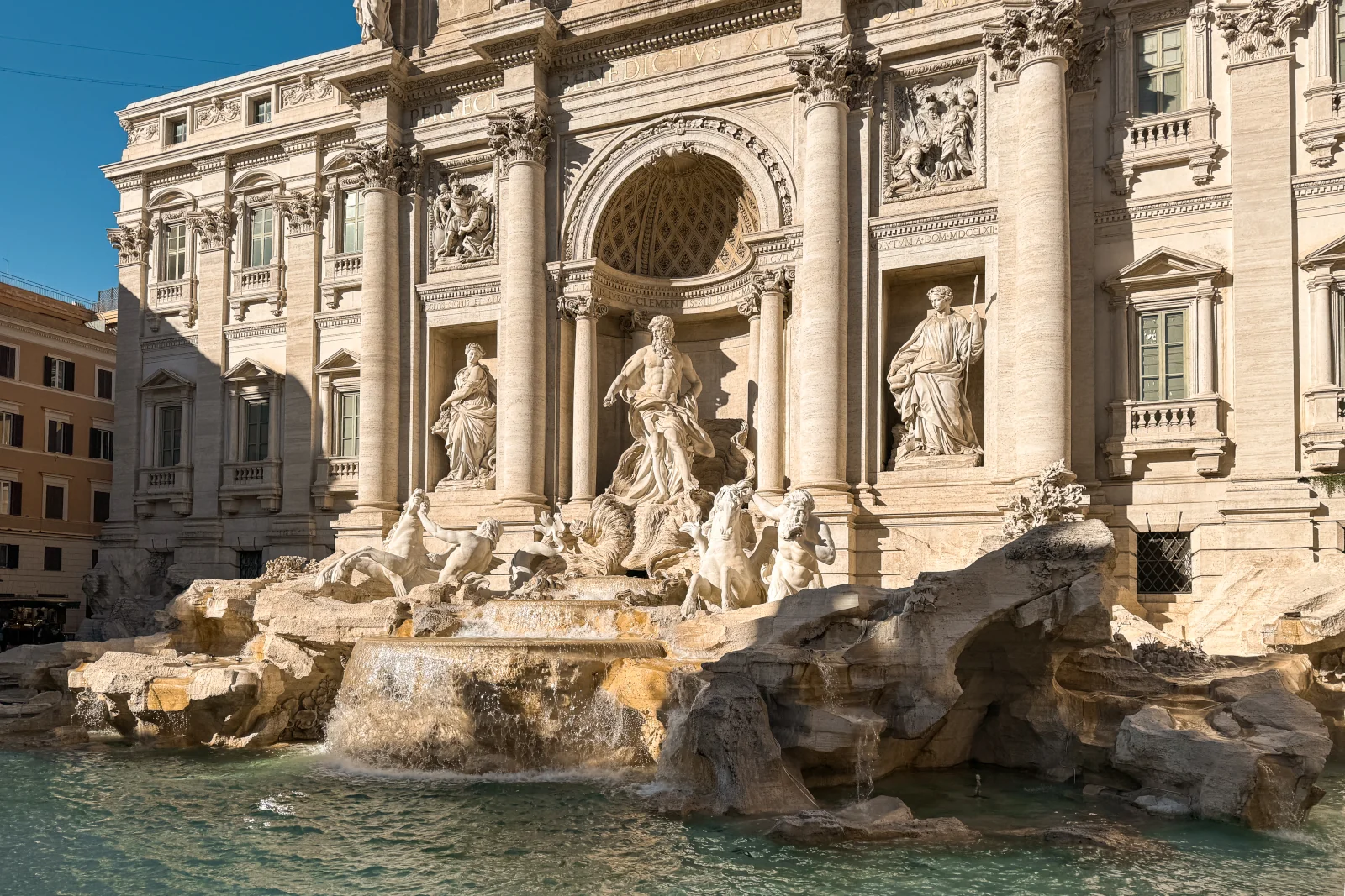 Fontana di Trevi in Rom