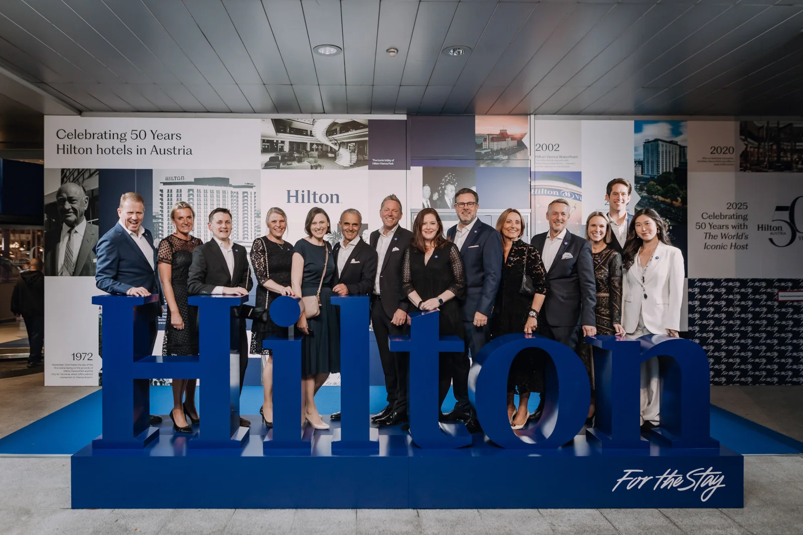 50 Jahre Jubiläum Hilton Vienna Park Feier Wien