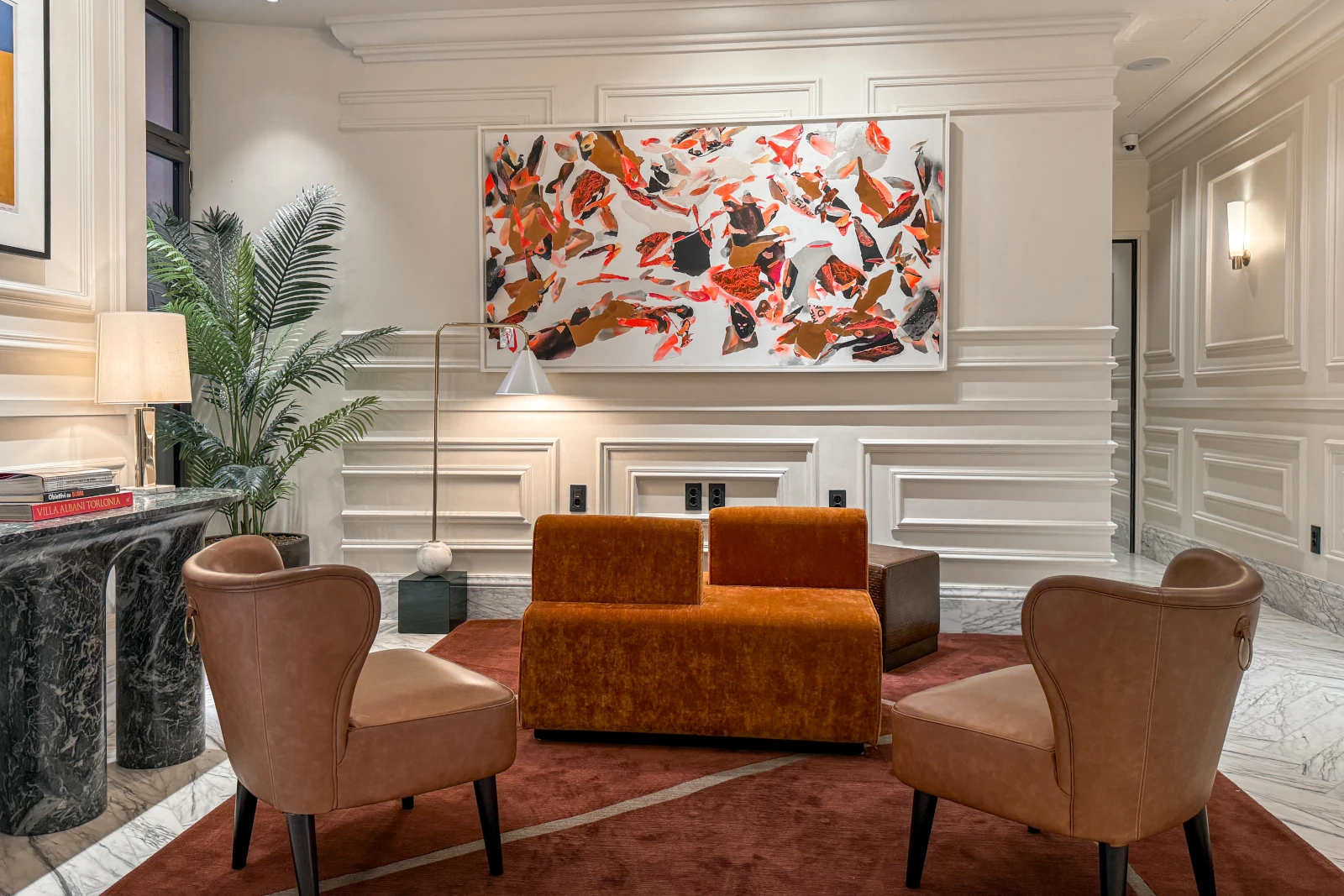 Sofa in der Lobby 