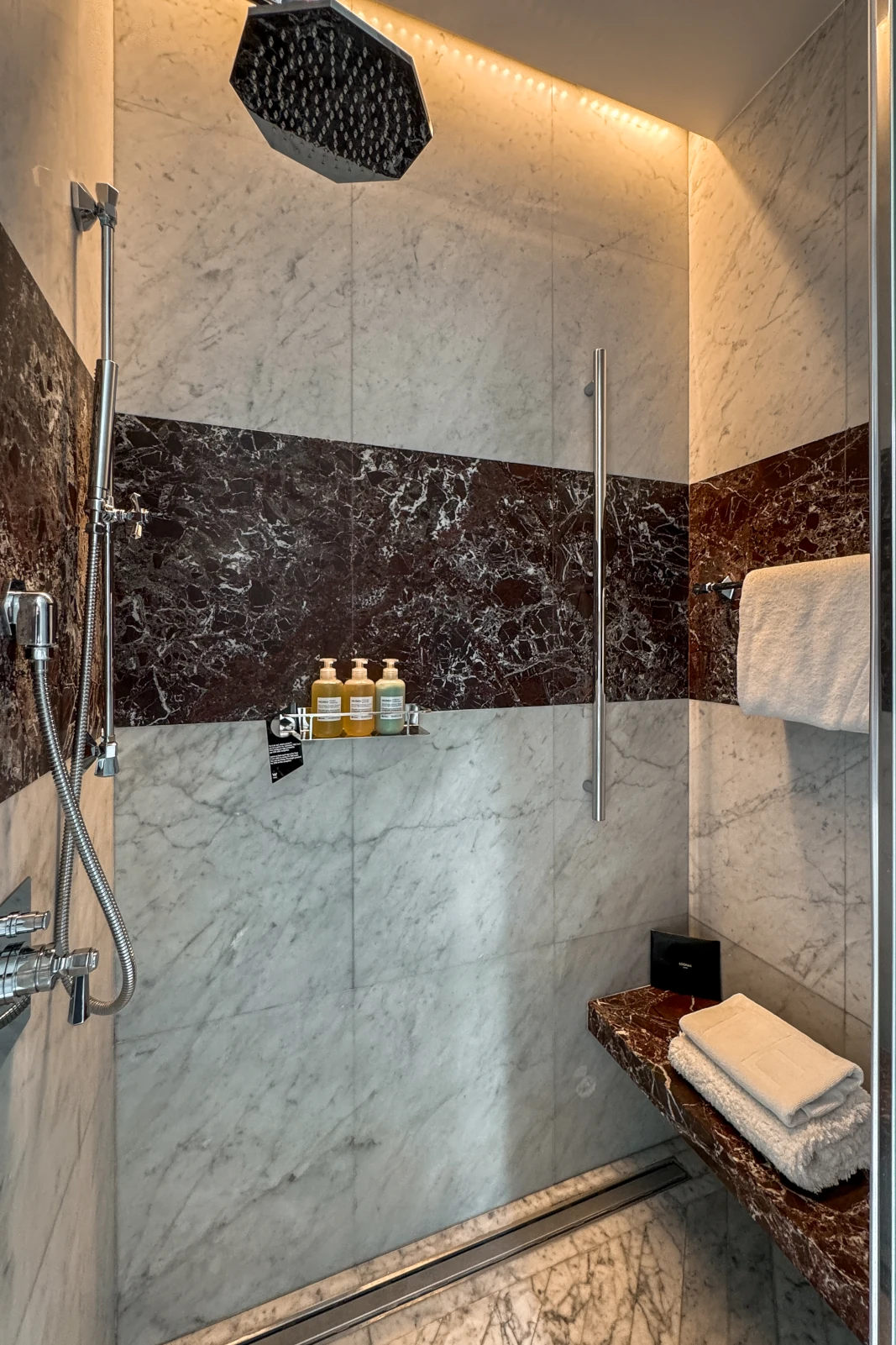 Badezimmer Studio Suite W Rome Hotel
