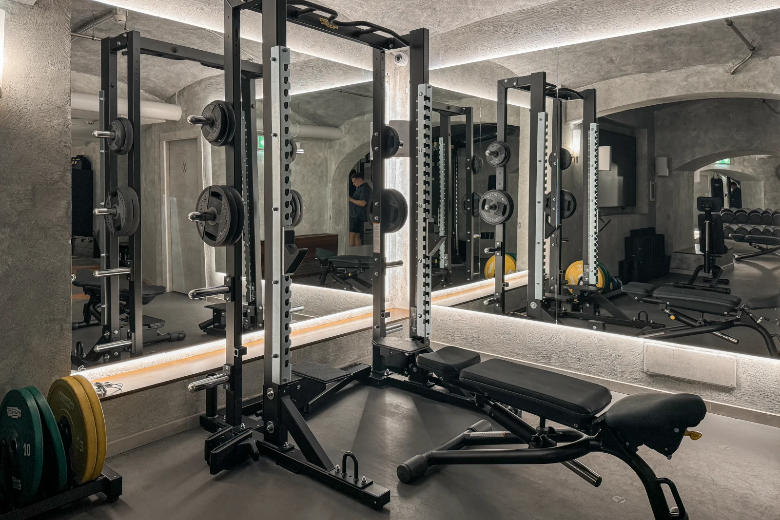 Fitnessstudio W Hotel Rome