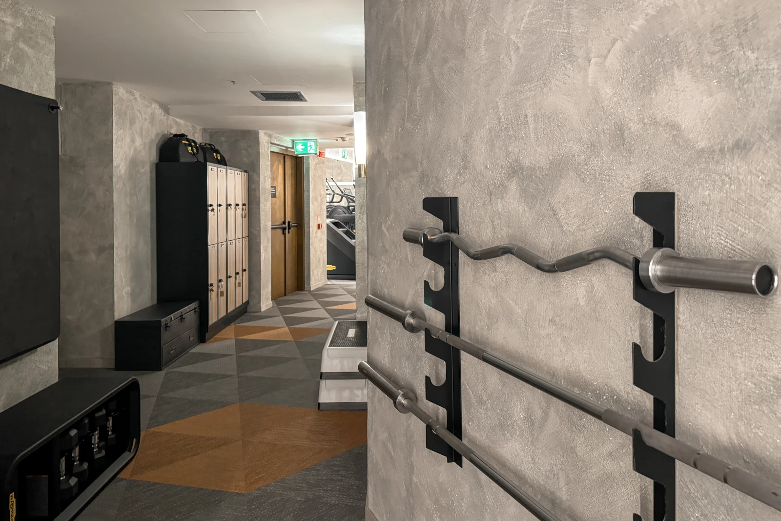 Fitnessstudio W Hotel Rome