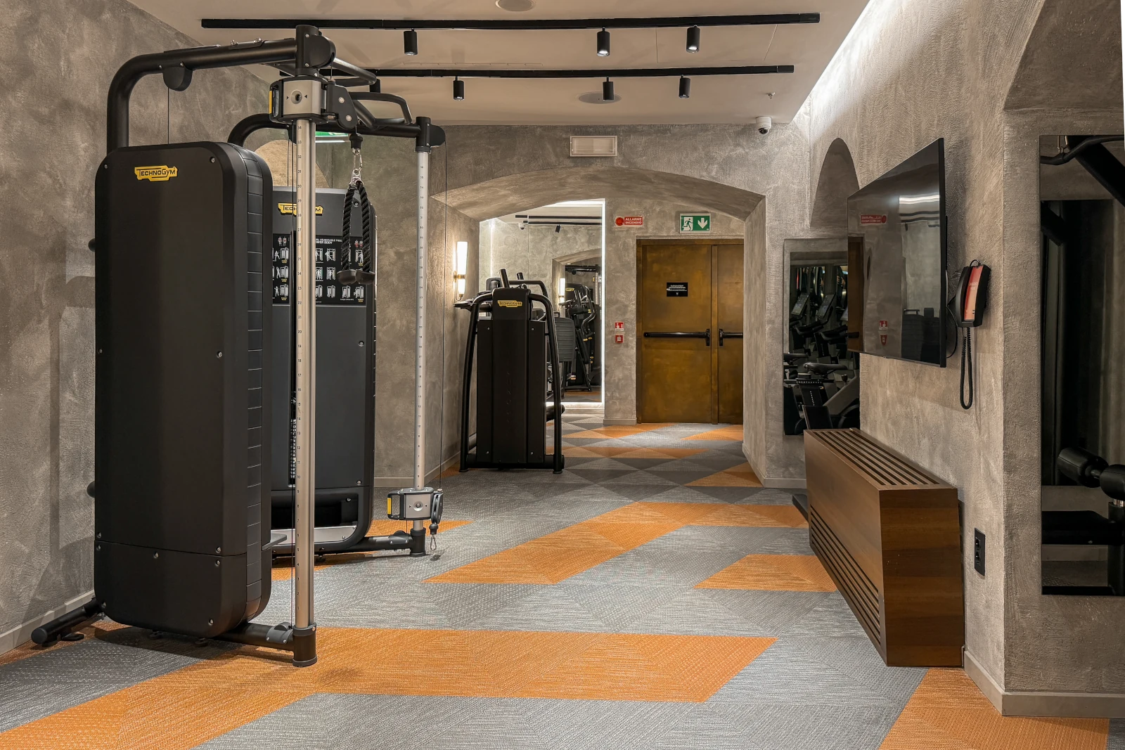 Fitnessstudio W Hotel Rome