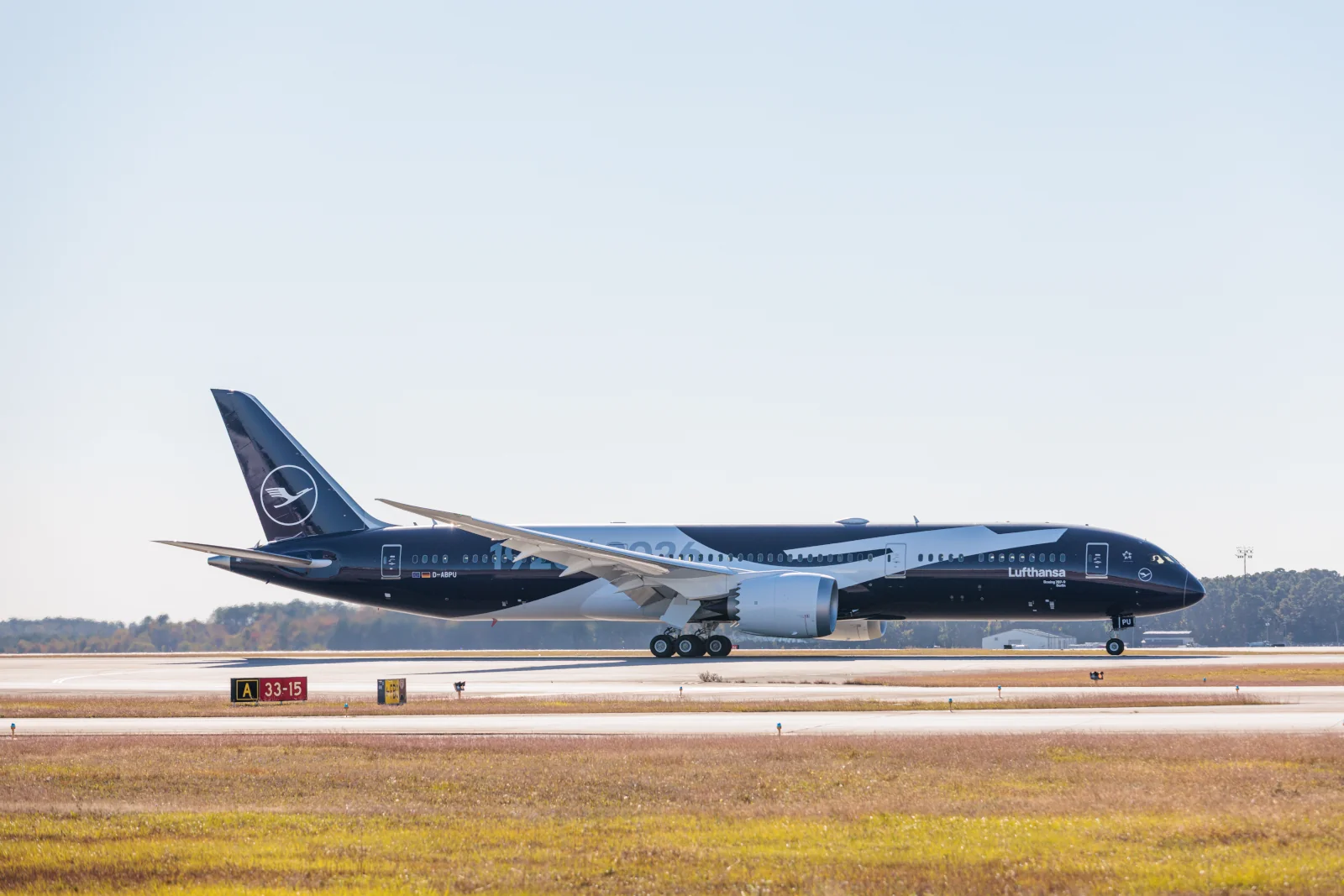 Boeing 787-9 Sonderlackierung 100 Jahre Lufthansa