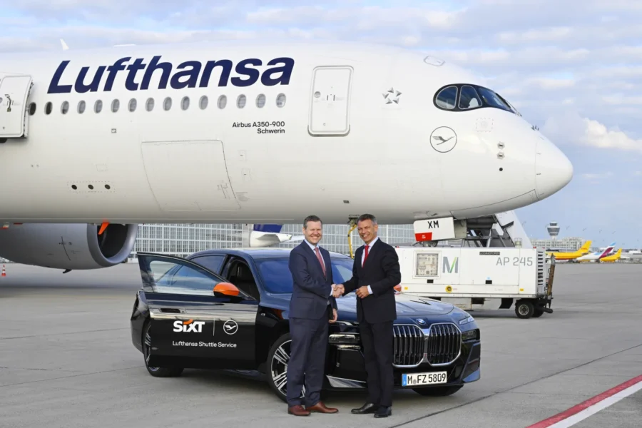 Lufthansa SIXT Partnerschaft First Class Limousinen-Service