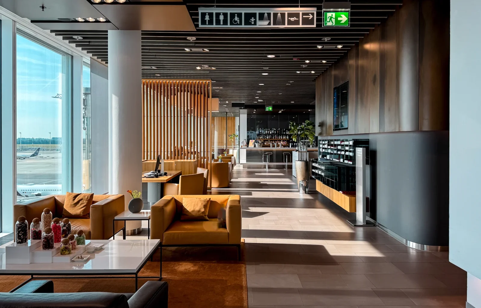 Lufthansa First ClassLounge München Terminal 2 Satellit