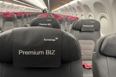 Eurowings setzt Premium BIZ Seat auf allen acht Airbus A320neo ein - Business - und Ferienstrecken mit Premiumsitzen