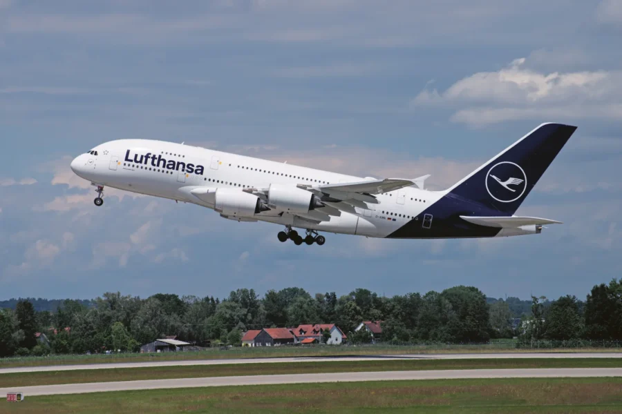 neue Business Class Lufthansa Airbus A380