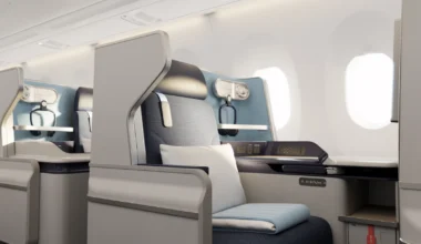 neue A350 Kabine Edelweiss Business Class