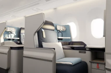 neue A350 Kabine Edelweiss Business Class
